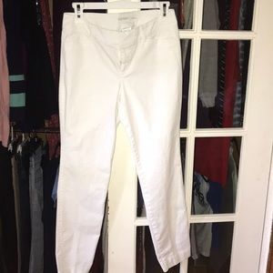 Old Navy white pixie pants